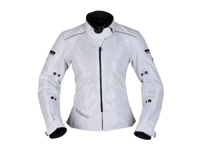 Modeka Veo Air Tex-Jacke Damen (hellgrau)