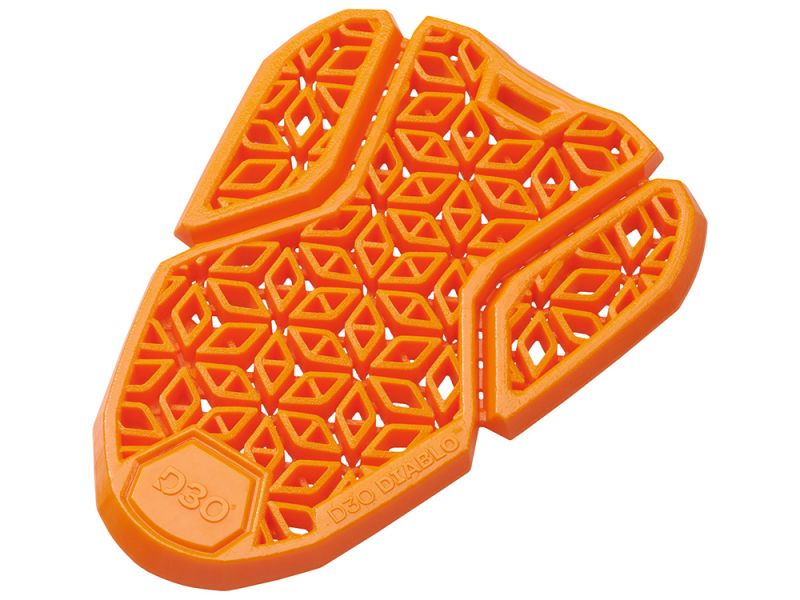 Held D3O CP2 Divided Brustprotektor Level 2 (orange)