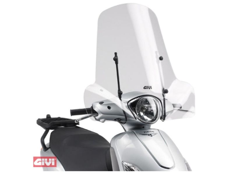 GIVI Windschild Airstar Piaggio Liberty 50 / 125 / 150 / 200 (2002-2008) FLY 50 / 125 / 150 (2004-)
