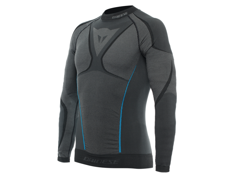 Dainese Dry LS Funktionswäsche Langarmhemd Herren (schwarz/blau)