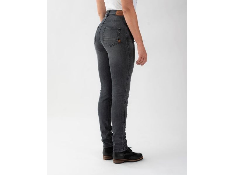 Rokker Rokkertech High Waist Slim Damen (dunkelgrau)