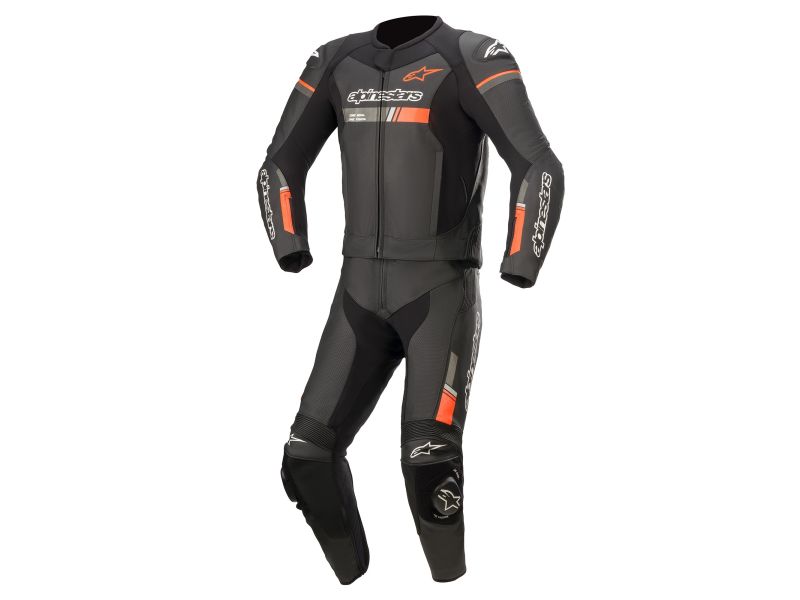 Alpinestars GP Force Chaser Lederkombi 2-Teiler Herren (schwarz/rot)