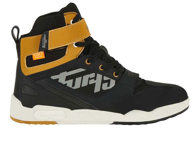 Furygan Basket Get Down Motorradschuhe (schwarz / braun)