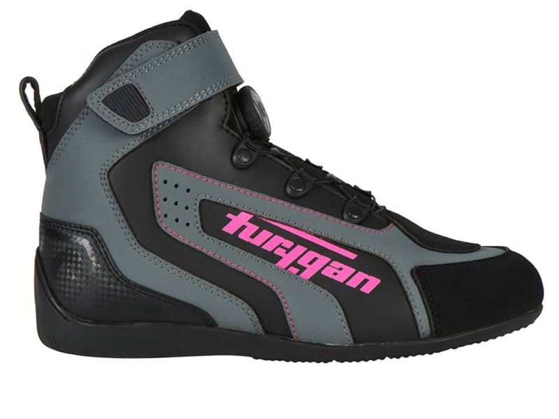 Furygan V4 Easy D3O Motorradschuhe Damen (schwarz / pink)