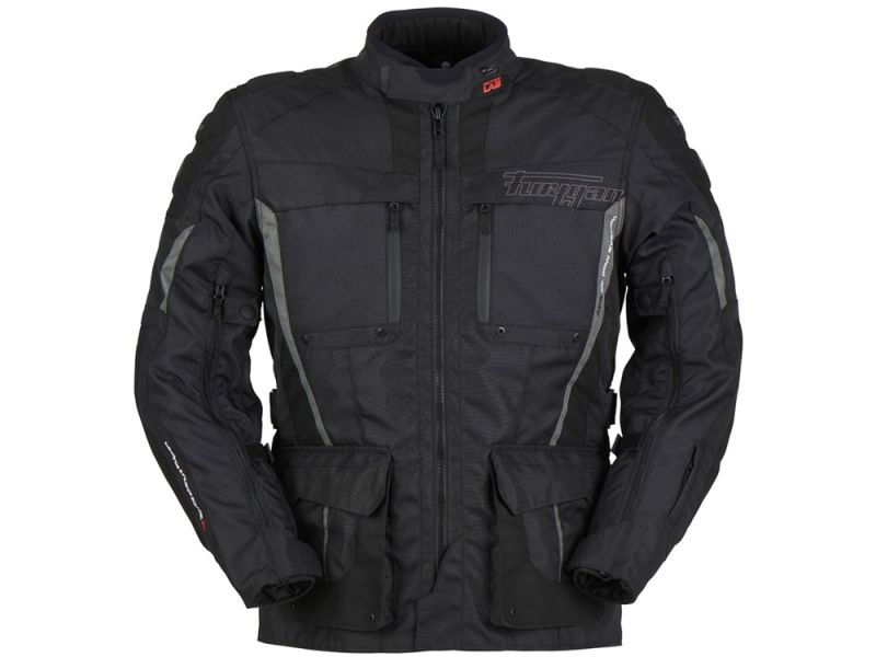 Furygan Brevent 3in1 Motorradjacke (schwarz / grau)