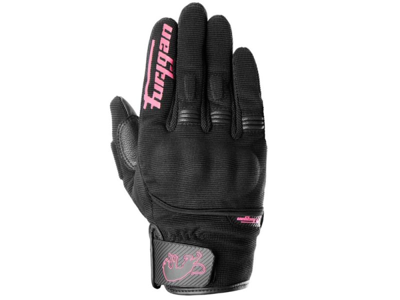 Furygan Jet D3O Evo Motorradhandschuhe Damen (schwarz / pink)