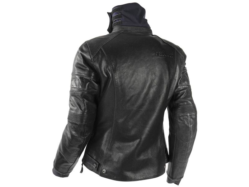 Rukka Aramissy Motorrad Lederjacke Damen (schwarz)