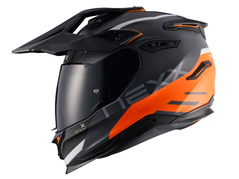 Nexx Y.Travl Quest Motorrad Endurohelm (orange)