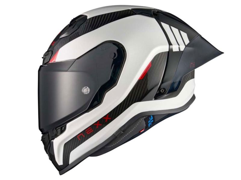 Nexx X.R3R Motorrad Integralhelm (carbon / weiß)