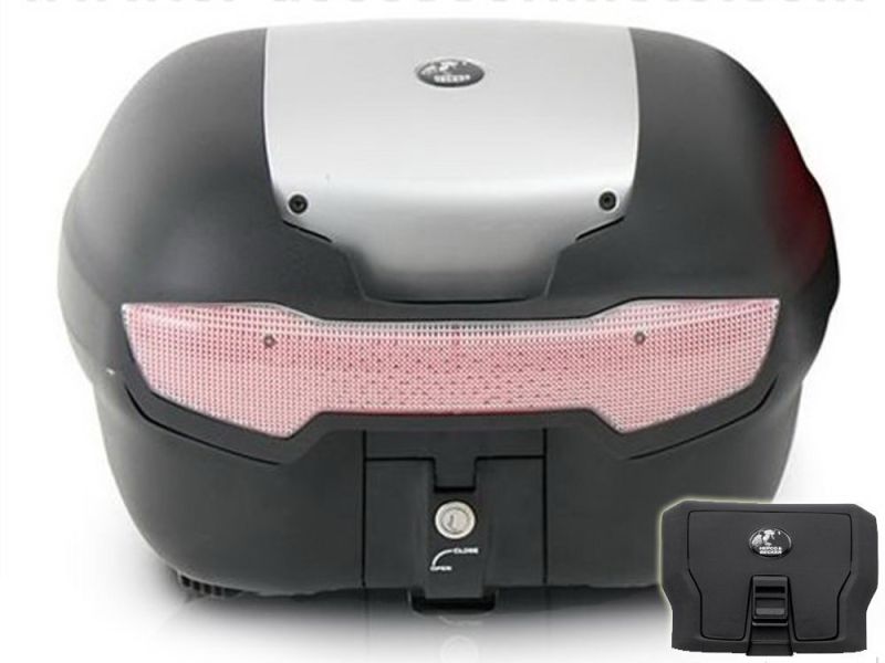 Hepco & Becker Journey TC 40 inkl. Adapterplatte Topcase (silber)