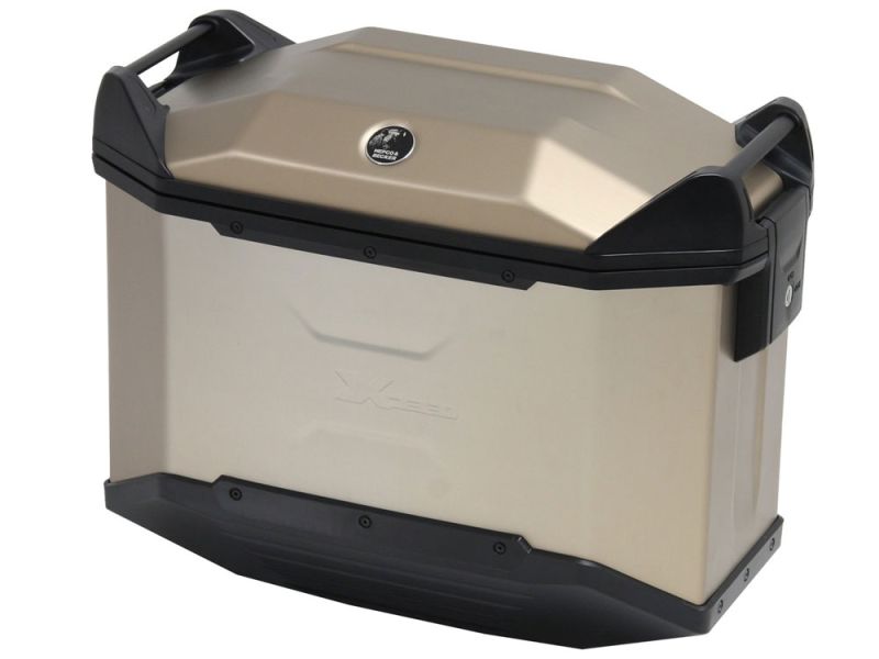 Hepco & Becker XCEED 38 Motorrad Seitenkoffer (titan / rechts)