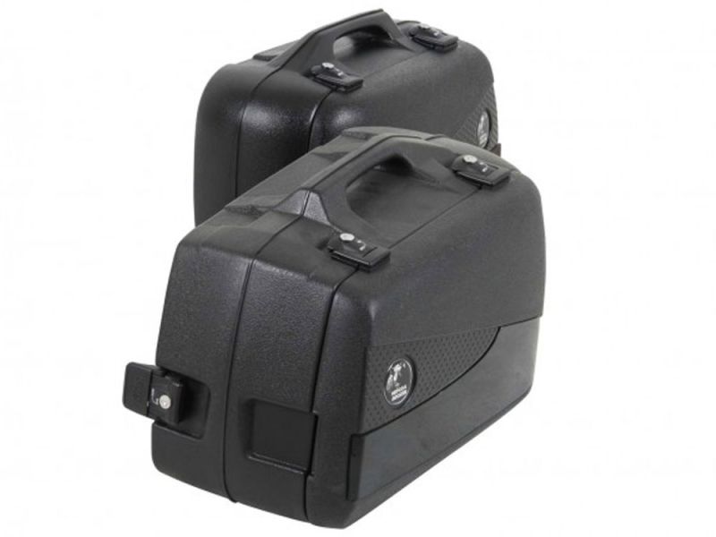 Hepco & Becker Junior Flash 30 / 40 Motorrad Seitenkoffersatz (schwarz)