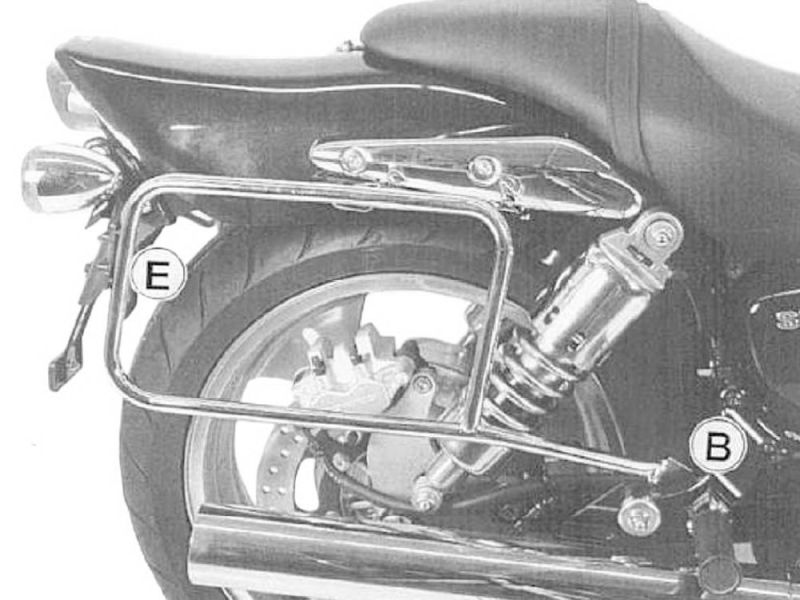 Hepco & Becker Kofferträger Suzuki M 1600 Intruder / VZ 1600 Marauder