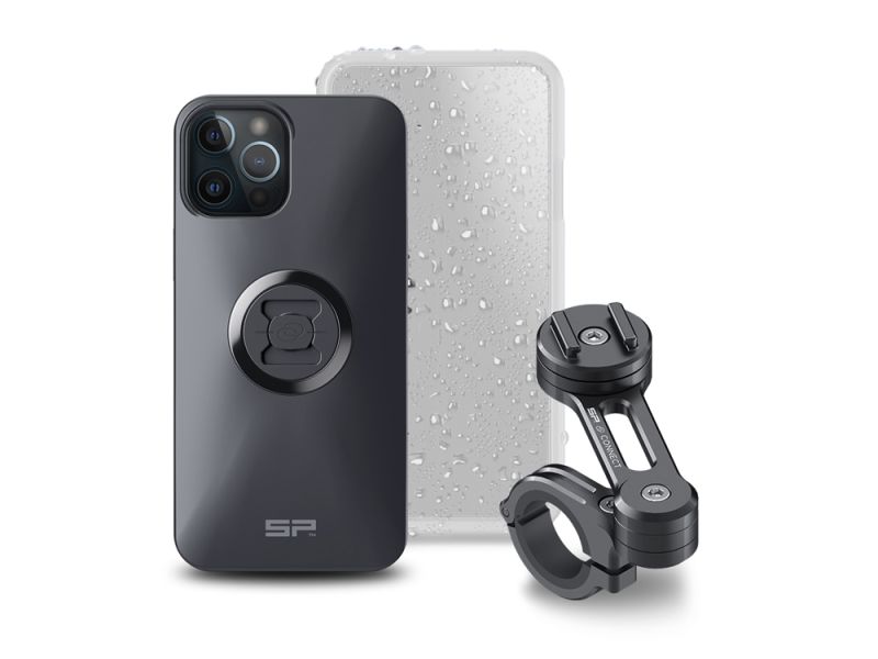 SP Connect Moto Bundle Handyhalterung für IPhone 12 Pro Max (schwarz)