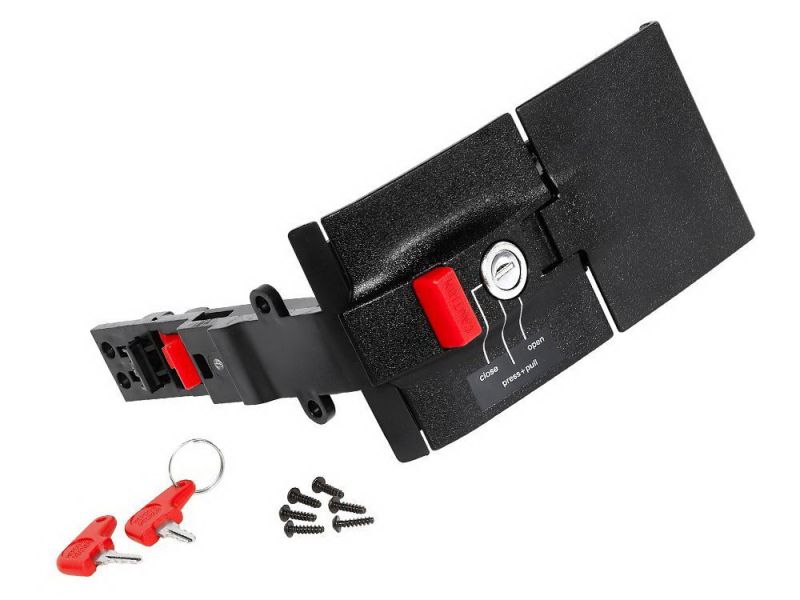 Hepco & Becker Journey TC 30 / 40 / 50 Topcasedeckelschloss (Version mit Adapterplatte)