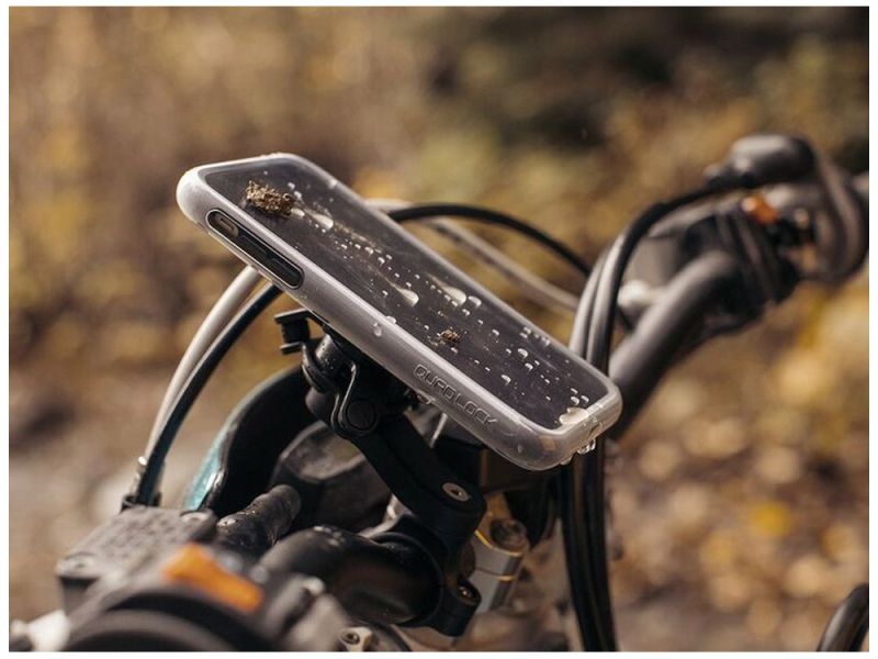 Quad Lock MAG Poncho iPhone 14 Pro Wetterschutz-Hülle (Transparent)