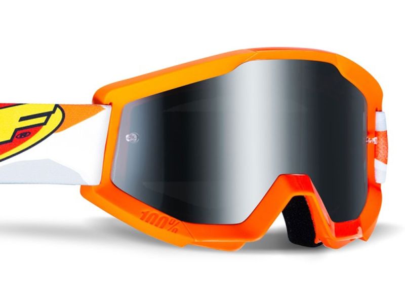 FMF Powercore Assault Crossbrille Jugendliche (orange | verspiegelt)