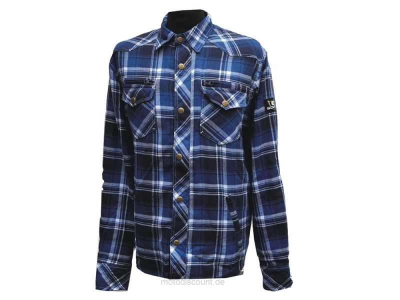 Bores Lumber Jack Shirt Lady Kevlar (blau)
