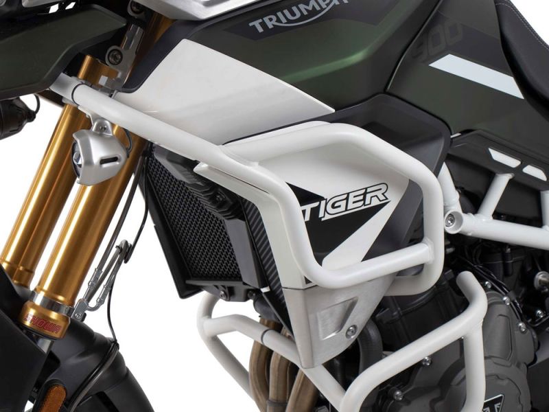 Hepco & Becker Tankschutzbügel Triumph Tiger 900 Rally / GT / PRO (2020- | weiß)