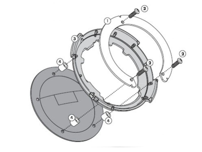 GIVI TankLock Mounting Kawasaki Versys 650 (2015-)