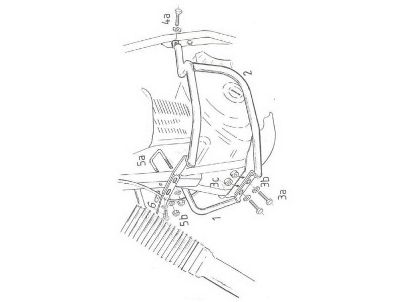 Hepco & Becker Sturzbügel Suzuki DR 650 RS (schwarz 1990-)