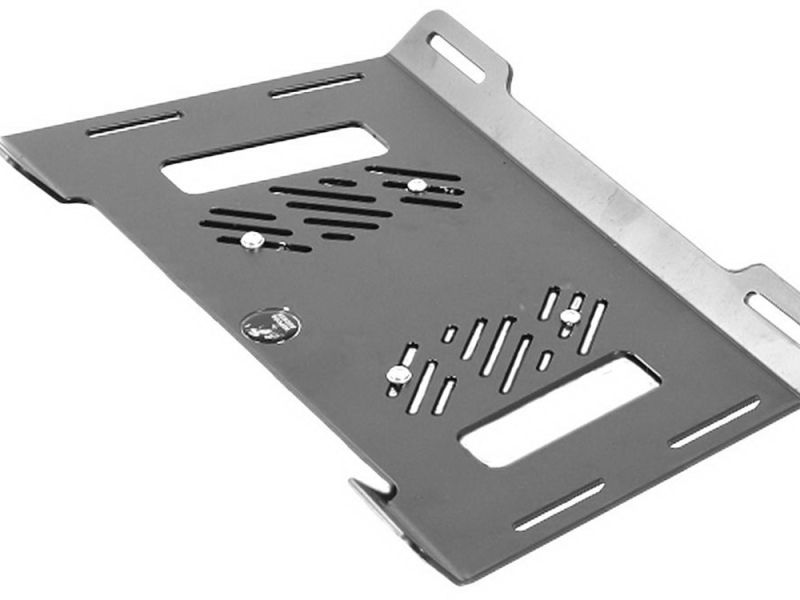 Hepco & Becker Gepäckbrückenverbreiterung BMW G650GS (2011-) Sertao (silber)