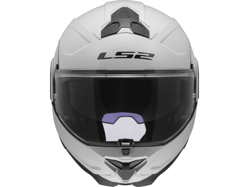 LS2 FF910 Advant II Solid Motorradhelm (Weiß)