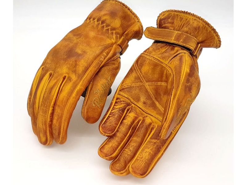 Rokker McAllen Motorradhandschuhe (Hellbraun)