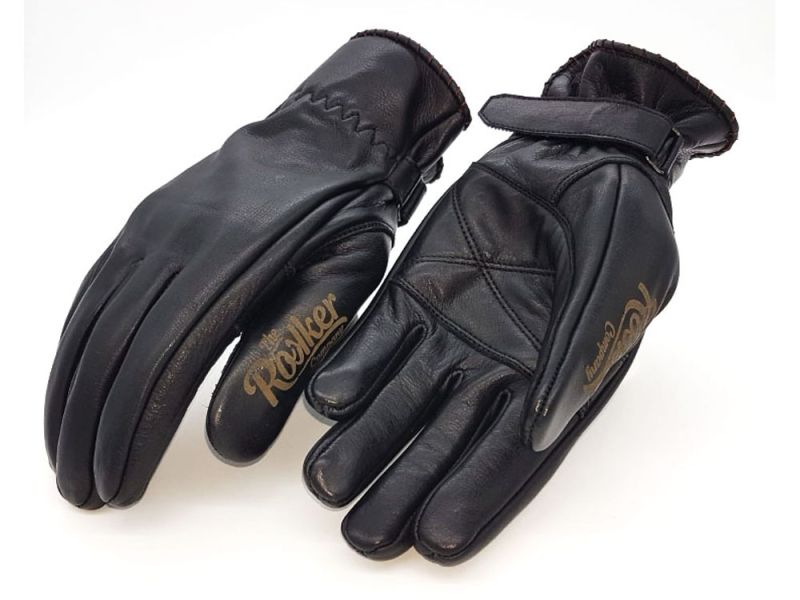 Rokker McAllen Motorradhandschuhe (Schwarz)