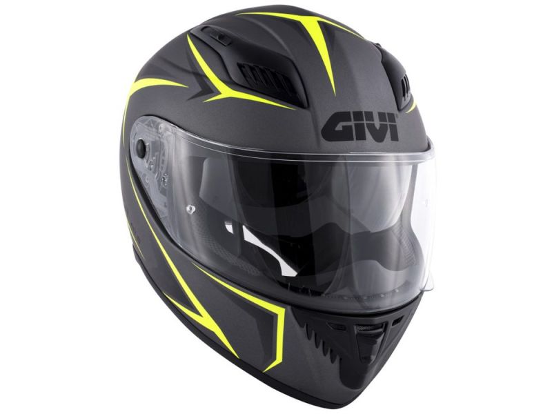GIVI 40.5 X-Fiber Full Face Helmet (titan)