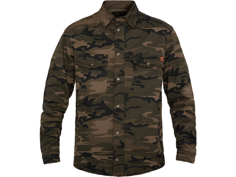 John Doe New Camouflage Motoshirt Hemd Herren (camouflage)
