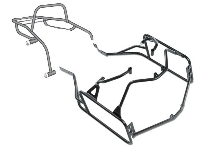 Hepco & Becker Komplettträger Kawasaki Z 400 / Z 440 LTD / Z 440 H / Z550 LTD