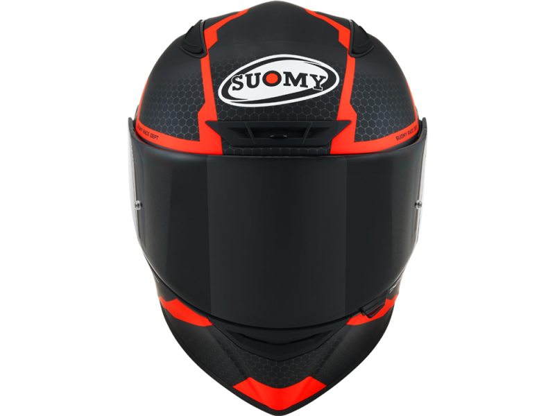 Suomy Track-1 Reaktion Integralhelm unisex (anthrazitmatt/rot)