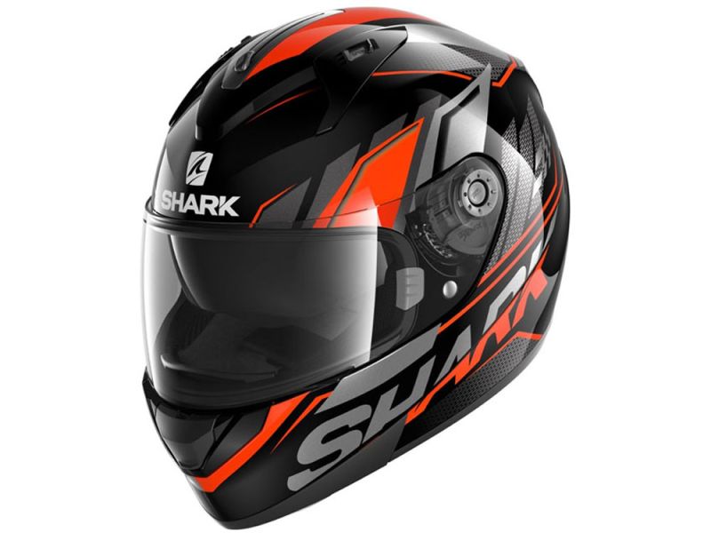 Shark Ridill 1.2 Phaz Helm unisex (schwarz/rot/grau)