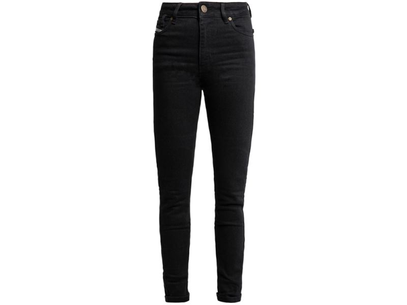 John Doe Jane High Mono Motorradjeans Damen (schwarz)