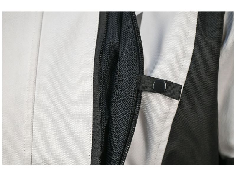 LS2 Narvik Motorradjacke (Grau/Schwarz/Blau/Rot)