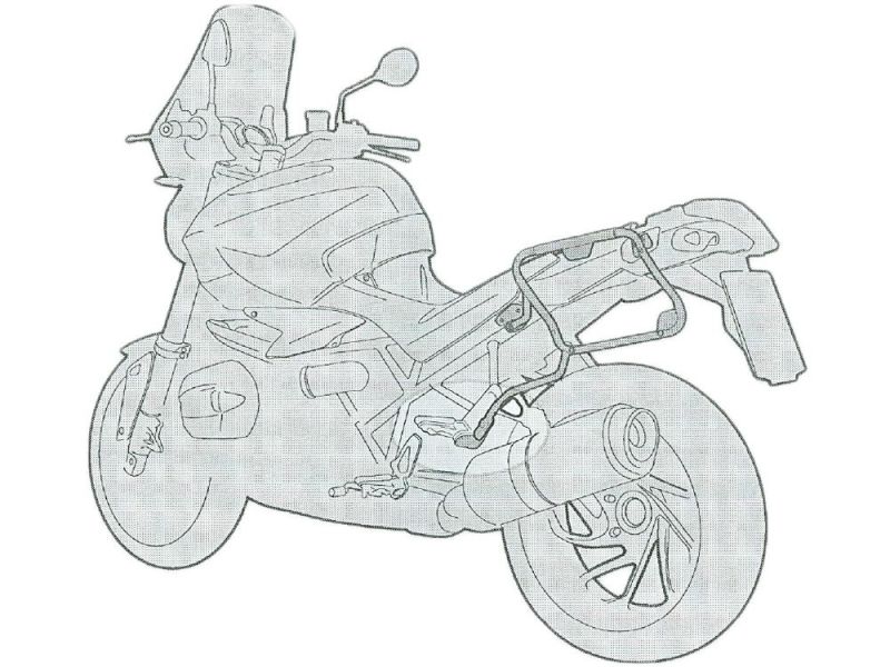 GIVI Monokey Kofferträger PLR (abnehmbar) Triumph Tiger 1050 Sport (2013-)