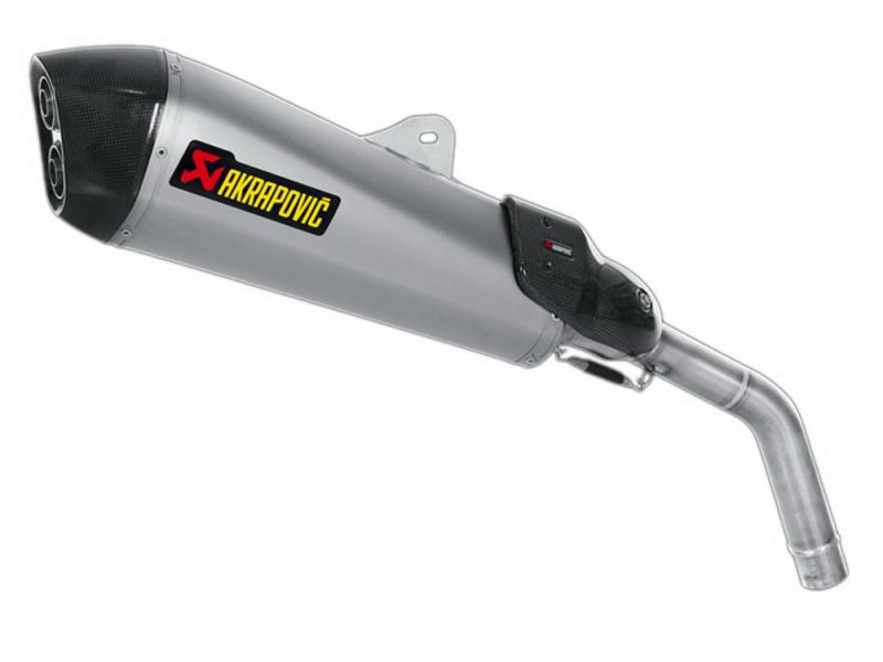Akrapovic Slip-On Auspuff Triumph Tiger 800 (2011) Titanium