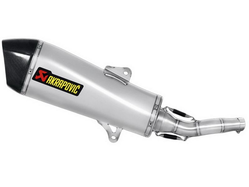 Akrapovic Slip-On Auspuff Yamaha X-MAX 400 / Majesty YP400 MBK Evolis 400 (2007-2014) Edelstahl