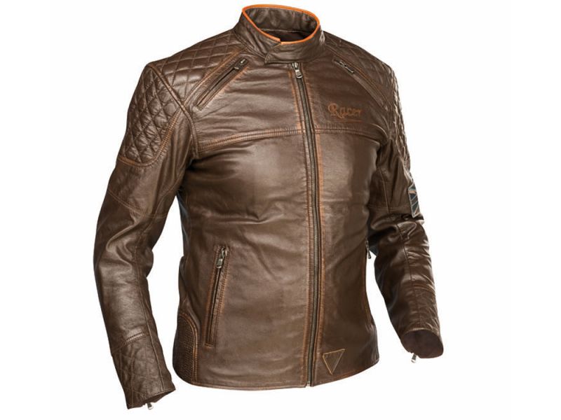 Lederjacke Racer SCRAMBLER