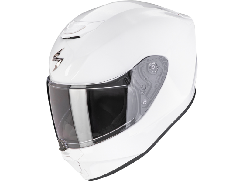 Scorpion EXO-JNR Air Solid Kinerhelm (Weiß)