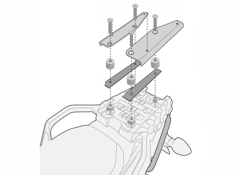 GIVI SR Gepäckbrücke Suzuki DL 650 / 1000 V-Strom (2017-)