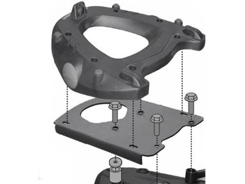 GIVI Monokey SR Gepäckbrücke BMW F 650 / 700 / 800 GS (2008-2012)