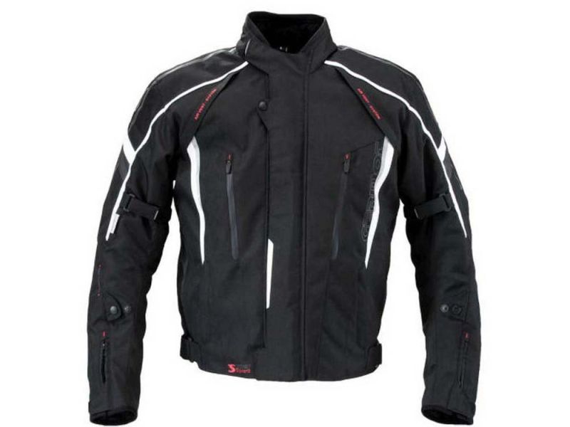 Germot Supersport Motorradjacke Herren (schwarz / grau)