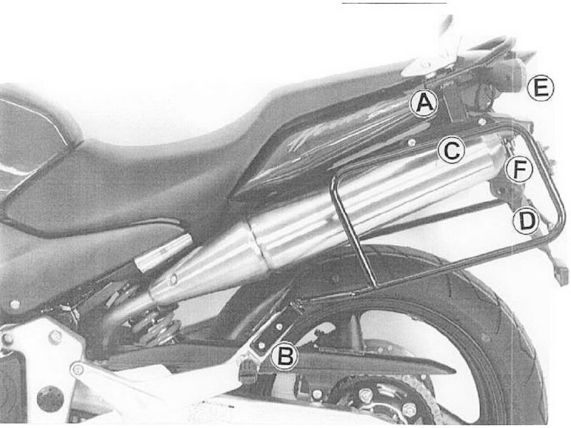 Hepco & Becker Kofferträger Honda CB 900 Hornet
