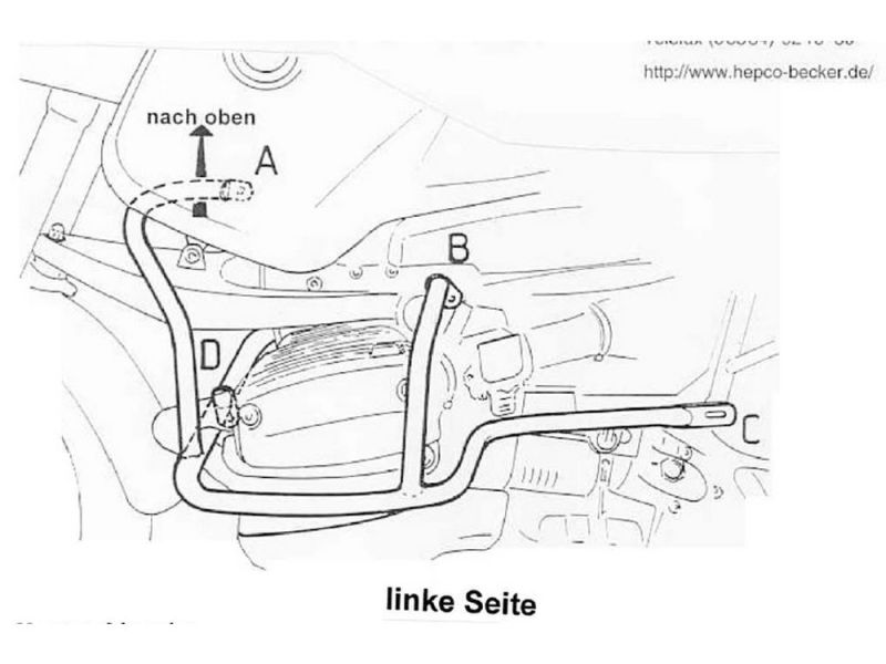 Hepco & Becker Sturzbügel BMW R 850 GS / R 1100 GS