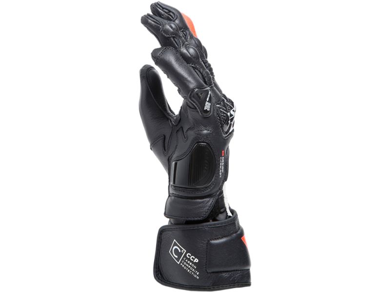 Dainese Carbon 4 Lang Handschuh Damen (schwarz/weiß/rot)