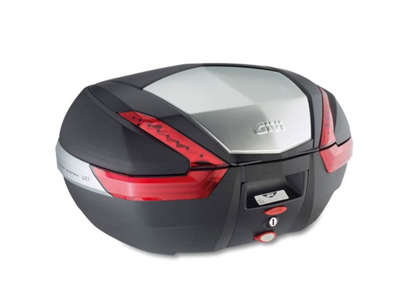Top-Case Givi V47 mit Alu Blende Monokey-System